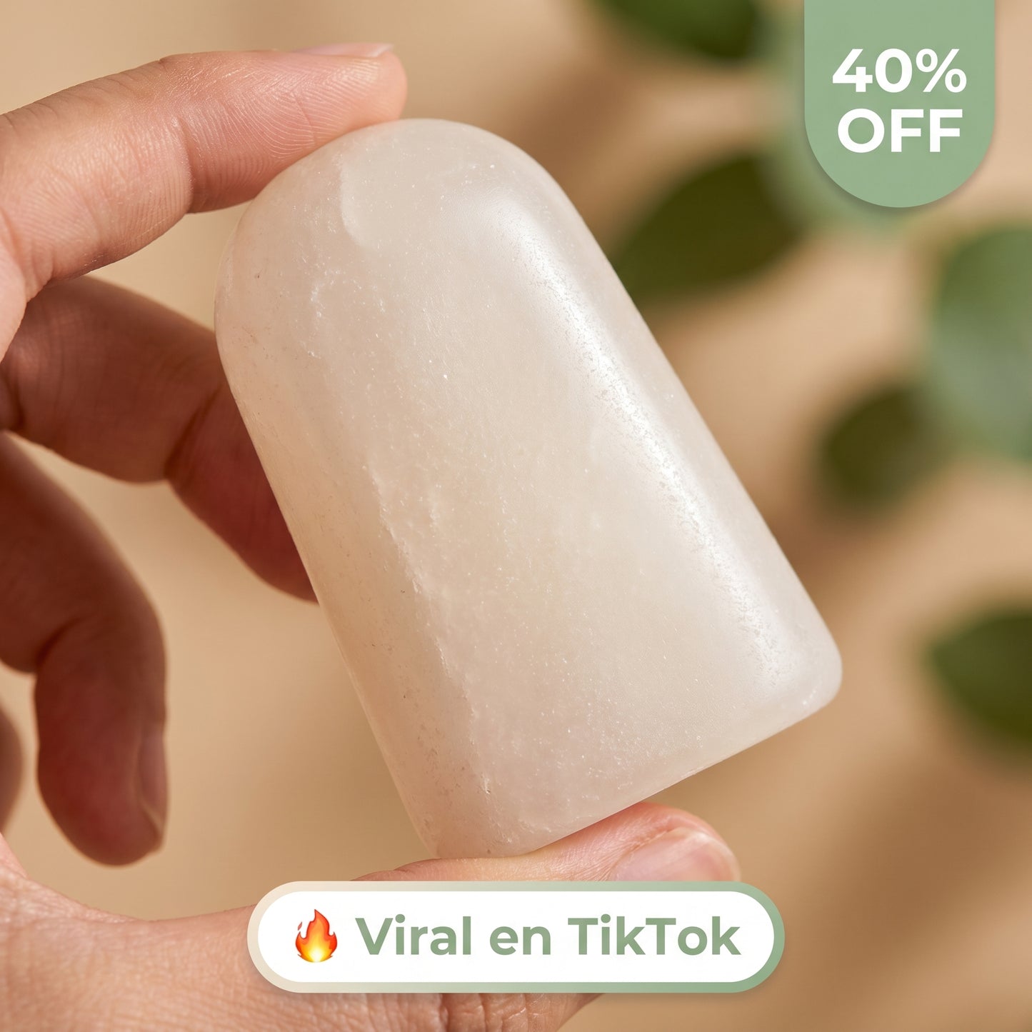 Piedra de Alumbre Pulida