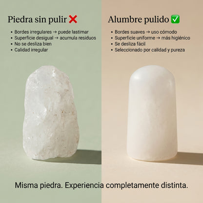Piedra de Alumbre Pulida